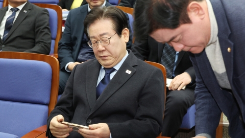 이재명, 본회의 출석 사유로 '대장동 비리 의혹' 재판 조퇴