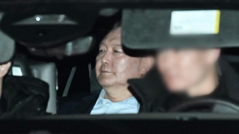 President Yoon's official admission to the detention center...At this time, Seoul Detention Center