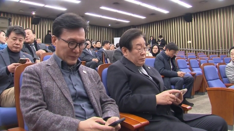 Opposition parties, ruling party Lee Jae-myung's offensive, said, "Watering...I won't reject the judicial process."