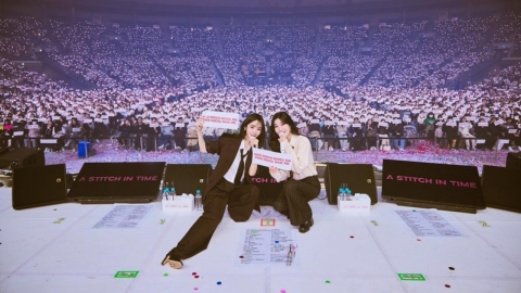 Davichi's solo concert...Um Jung-hwa and Dynamic Duo support shooting