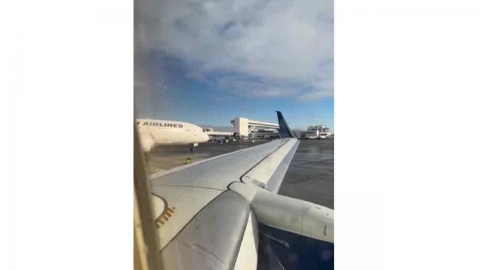 시애틀 공항에서 일본 항공·델타 항공 접촉 사고