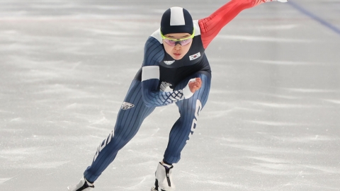  스피드스케이팅 김민선, 여자 500m 금메달