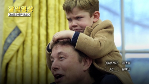 [짤막영상] 머스크 아들 엑스(X)