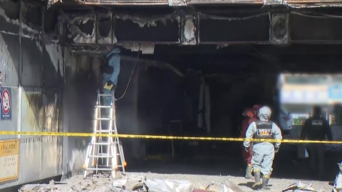  무학여고 화재 감식 종료..."배관 열선 화재 추정"