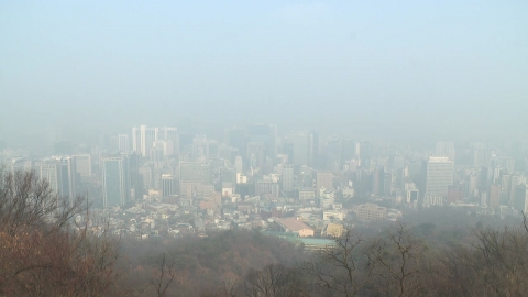 [날씨] 출근길, 초미세먼지·내륙 안개…큰 일교차 유의