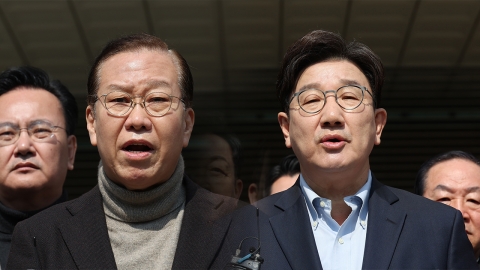  권영세·권성동, 어젯밤 윤 대통령 예방