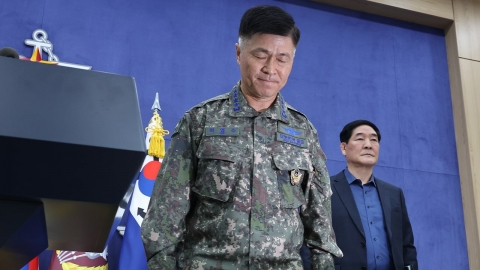  이영수 공군참모총장, '오폭 사고' 관련 대국민 사과문 발표