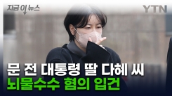 검찰, 문다혜 씨 뇌물수수 혐의 입건..."문 전 대통령과 공모 수사" [지금이뉴스] 