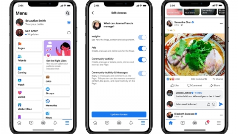 페이스북, '오리지널 페북' 첫 업데이트...친구 소식 한눈에