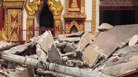 미얀마 강진 1,644명 숨져..."1만 명 이상 사망확률 71%"