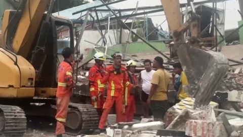 미얀마 강진 1,644명 숨져..."1만 명 이상 사망확률 71%"