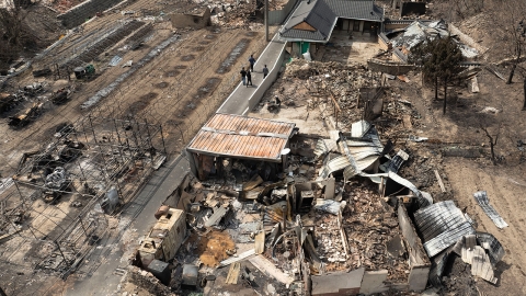  중대본, 산불 피해 수습·복구 논의