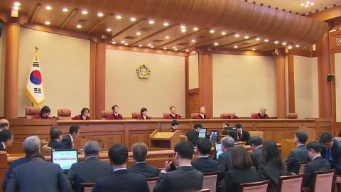 윤 전 대통령 전원일치 파면 정치권 파장