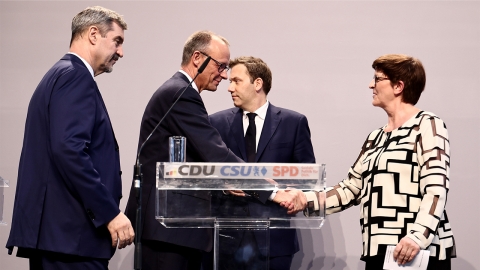 독일 3년 만에 좌우 '대연정'...내달 새 정부 출범 합의