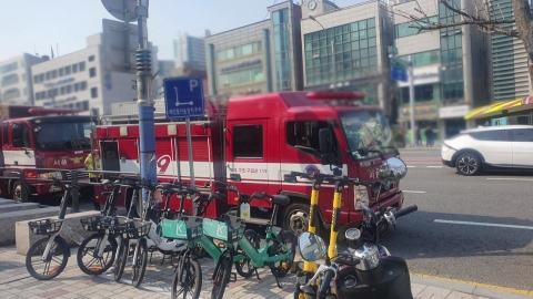  서울지하철 7호선 숭실대입구역 역사 화재...무정차 통과