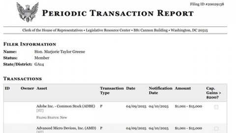 트럼프 측근들 내부자 거래 의혹...'관세 유예' 직전 주식 매수