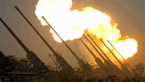 "북, 러시아에 포병도 지원"..."170mm 자주포 러시아 서부 배치"