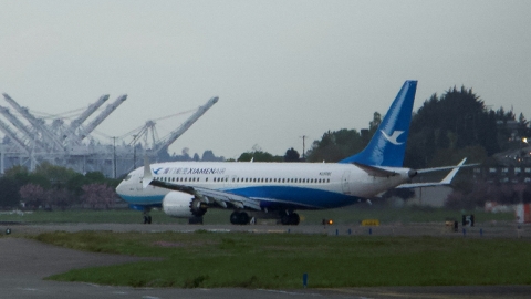 "중국 항공사 인도 예정이던 보잉 항공기, 관세 전쟁에 미국 복귀"