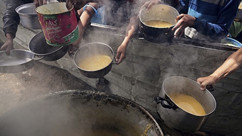 구호품 끊긴 가자에 재앙 수준 식량난..."사형선고 받은 듯"