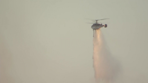 대구 함지산 산불 진화율 82%...260㏊ 산불 영향 추정