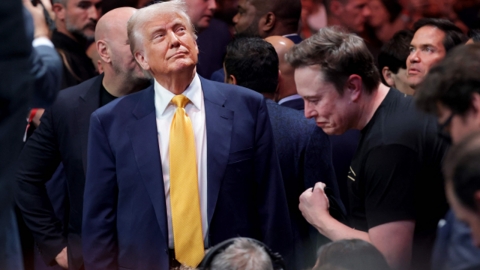 "요란하게 구조조정 추진했는데"...트럼프 100일, 작년보다 313조 더 썼다