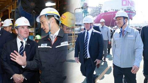 [기업] HD현대 정기선·한화 김동관, 미 해군성 장관과 '협력 의지' 확인