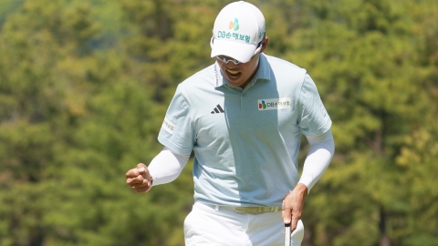 '6타 차 공동 21위→3타 차 선두' 문도엽, GS칼텍스 매경오픈 대역전 우승