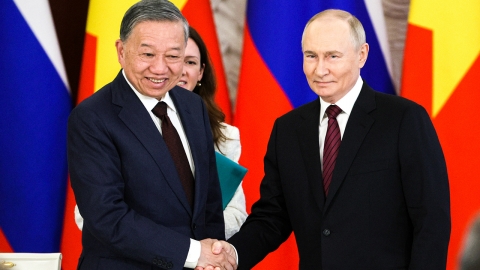 러시아·베트남 정상 "베트남 1호 원전 건설 계약 신속 진행" 합의