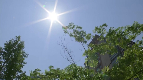[출근길 YTN 날씨 5/14] 오늘도 낮더위, "어제만큼 덥다"…한낮 자외선·오존 주의
