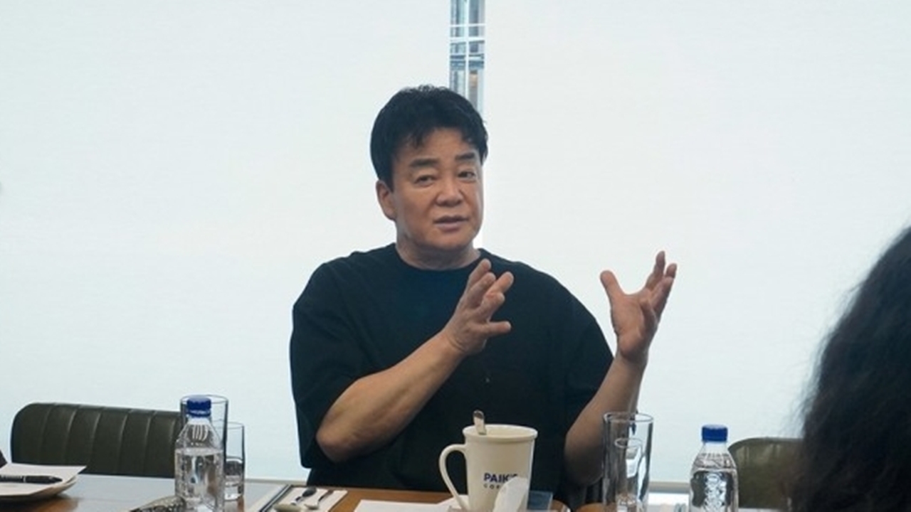 백종원 "석 달만 기다려 달라...1순위 과제는 점주들 상황 타개"