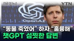 챗GPT에 질문하자 \'엉망진창\' 답변...고개 숙인 샘 올트먼 [지금이뉴스] 