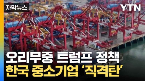[자막뉴스] 불확실성 커진 대미 수출...중소업계 ‘비상’