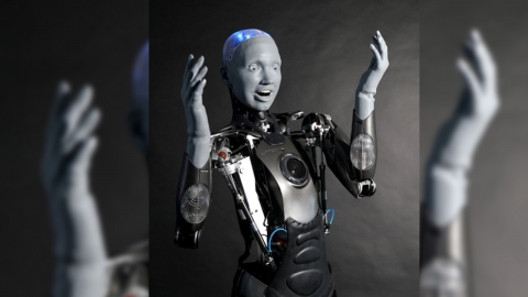 휴머노이드 로봇 '아메카', 화성시 주최 'MARS'서 국내 첫선