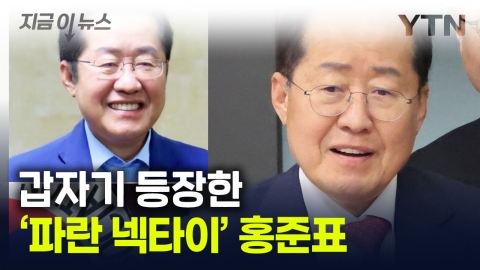 갑자기 등장한 파란색...홍준표, 하와이서 바꾼 '의미심장' 프사 [지금이뉴스]