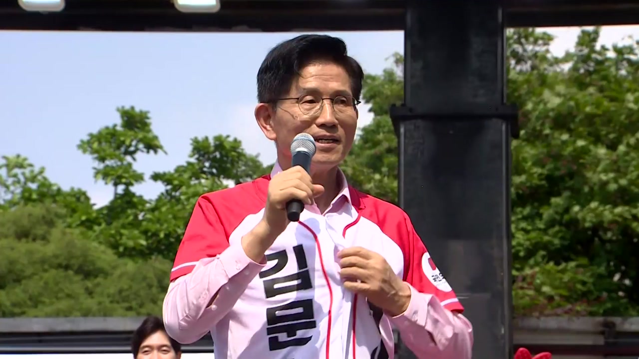 김문수, 서울 송파서 집중 유세..."연이틀 수도권 표심 공략"