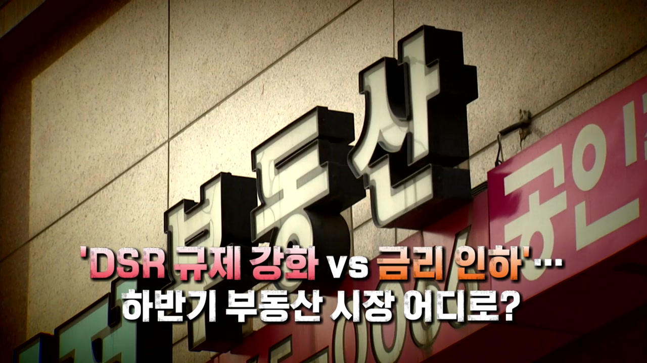 [영상] 7월부터 가계 대출 축소...하반기 부동산 시장 어디로?