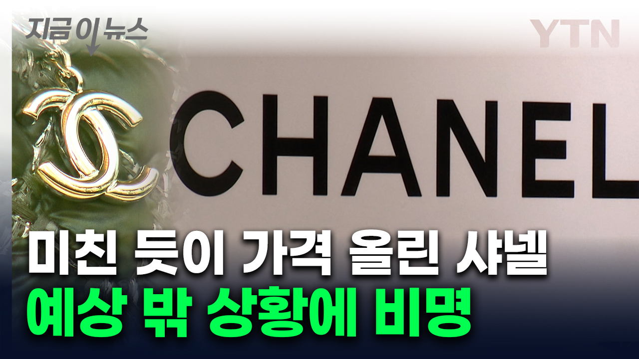 가방 하나에 '천 만원대'...샤넬 충격적인 실적 [지금이뉴스] 