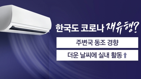 우리나라도 코로나 경고등? "올여름 유행할 수도" [앵커리포트]