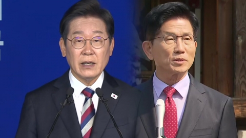 이재명 "정치보복 끝내야"…김문수 "사당화 정치 마침표"