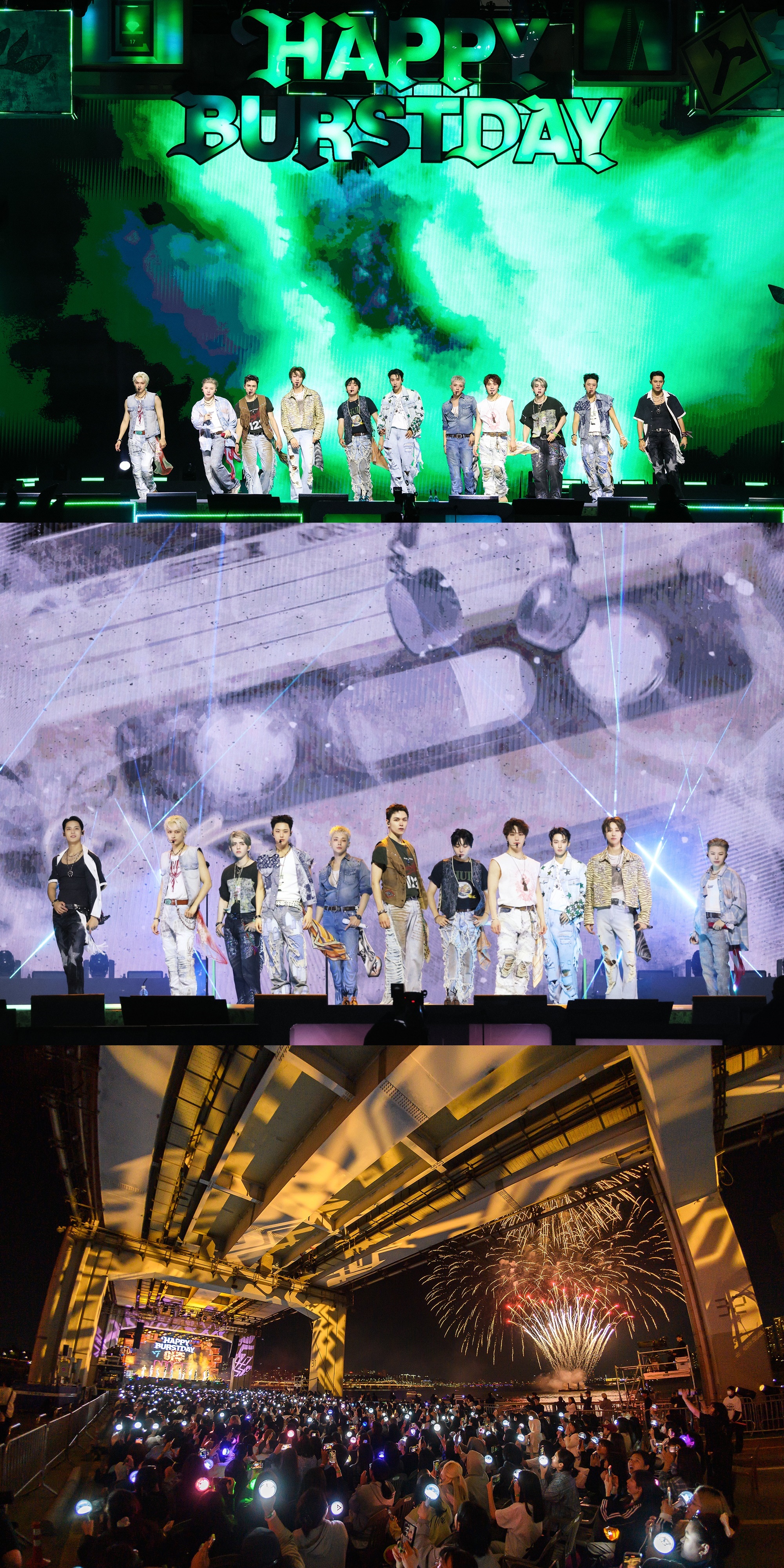 세븐틴, 데뷔 10주년 무대서 신곡 깜짝 스포