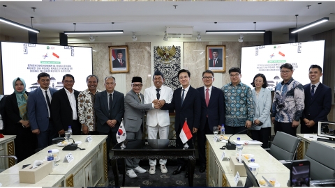 충청남도, 인도네시아 서자바주와 탄소 중립 공동선언