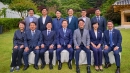 이 대통령, 전·현직 민주당 지도부 만찬...