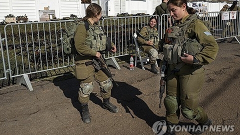 이스라엘 전투병 5명 중 1명 여성...여군 최전선 배치 확대