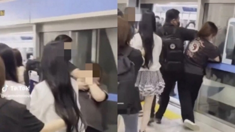 "걸그룹 경호원이 팔꿈치 가격"…연예인 과잉 경호 논란 재점화
