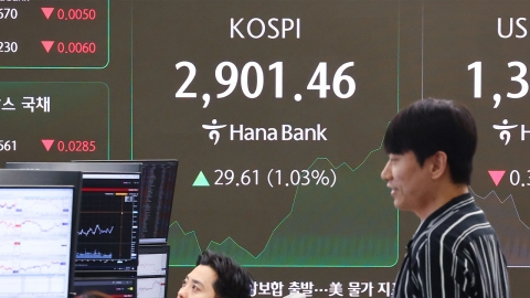 [속보] 6일째 \'허니문 랠리\'에 코스피 2,900선 돌파