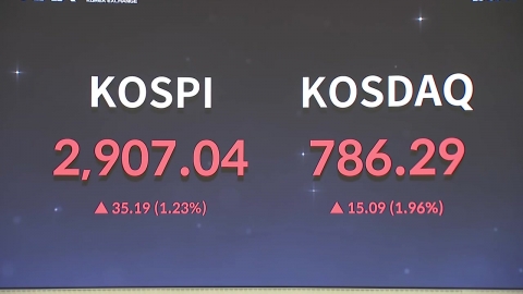 "3천 시대 오나?"…코스피 3년 5개월 만에 2,900 뚫었다