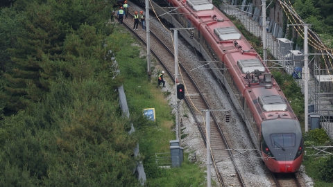  경의중앙선 선로 복구 완료...1시 30분부터 운행 재개
