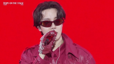 제이홉 공연 'BTS 완전체 관람'…정국, 논란에 사과