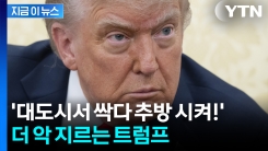 반대 시위? 어쩌라고...트럼프 "민주당 중심 대도시서 추방 늘려라" [지금이뉴스]