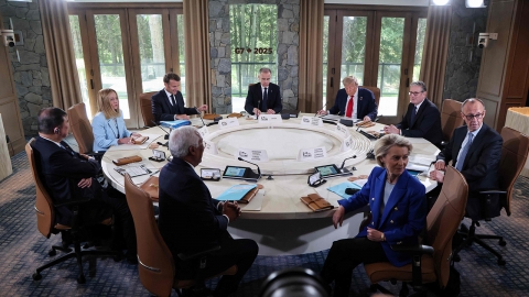 트럼프, G7 회의에서 유럽과 마찰...7년 전에도 파행